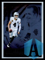 2021 Panini Illusions Sapphire Derek Carr #26 Raiders